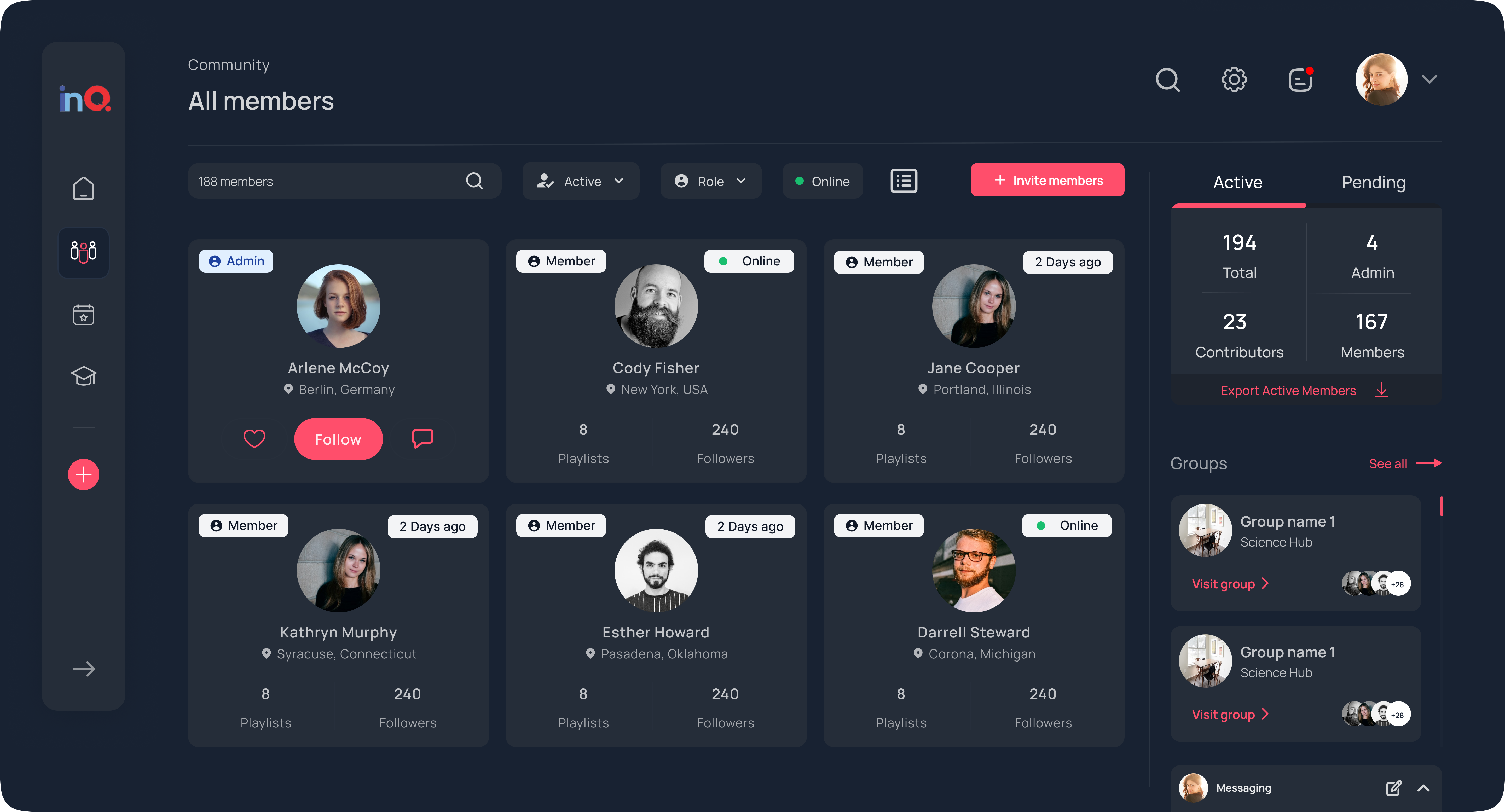 LMS Dashboard